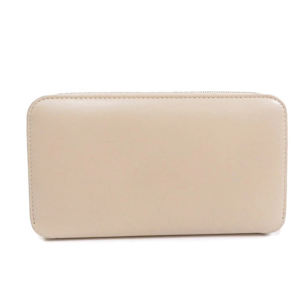 Balenciaga Long Wallet Calfskin Motif Black